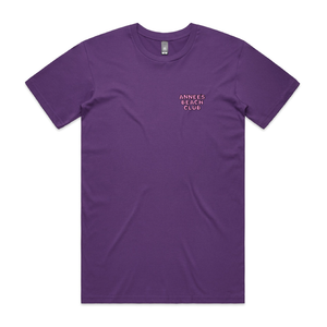 Annee's Beach Club - Purple T-Shirt